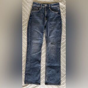 Zara Classic Blue Straight Leg Denim